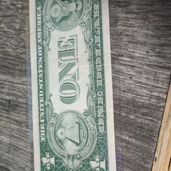 U.S.A. SILVER CERTIFICATE (Series 1935 E) STAR * NOTE - Picture 7 of 7